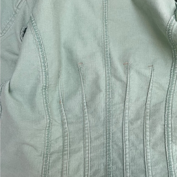 Tulle Anthropologie Green Cordoroy Jacket , Mod Buttons - Picture 5 of 8